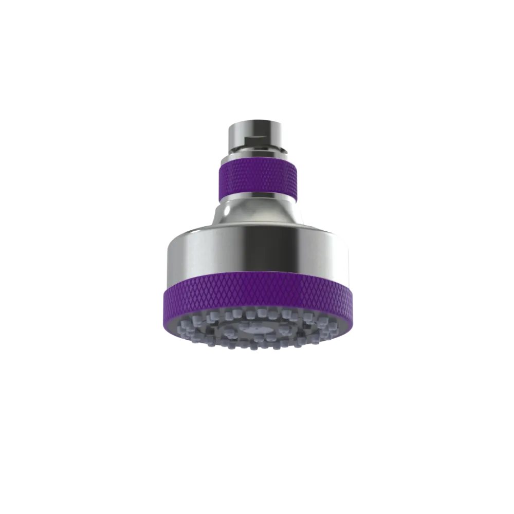 Rubinet 3 FUNCTION SHOWER HEAD Satin Nickel