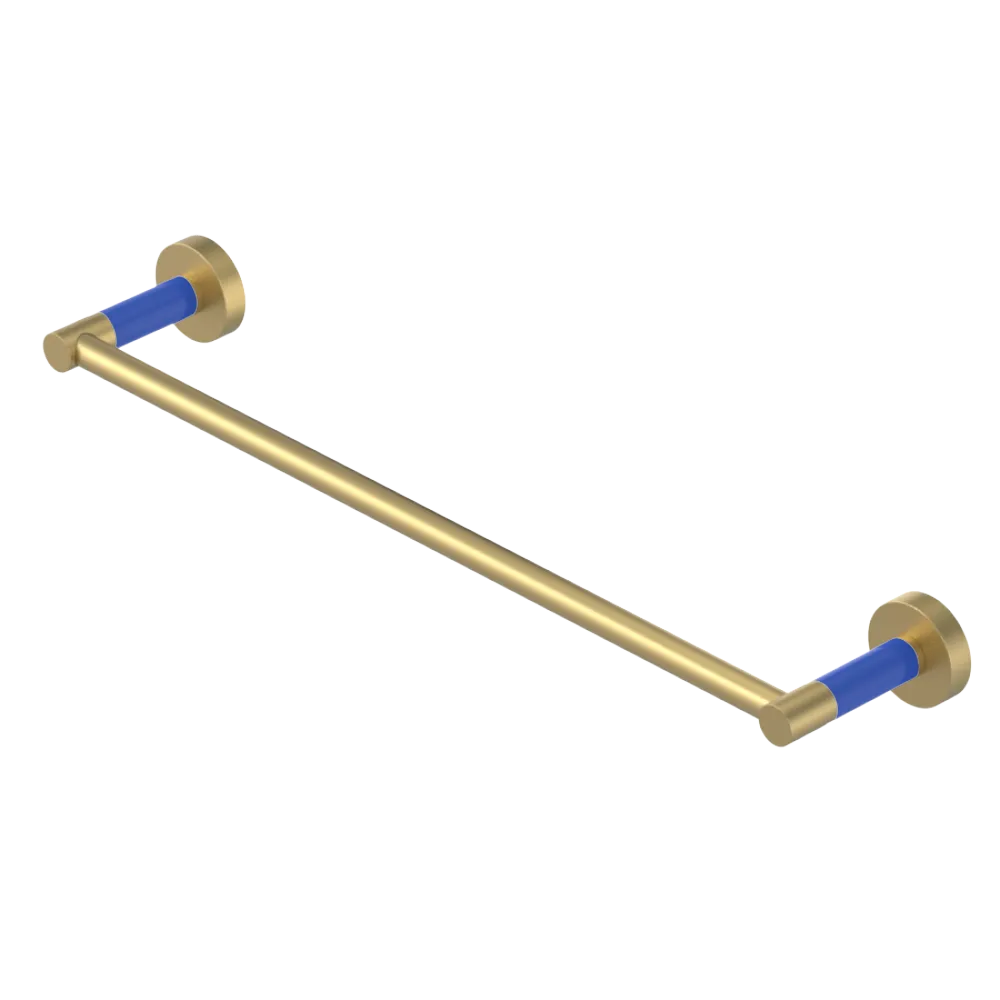 Rubinet Towel Bar 18" Satin Brass
