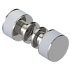 Rubinet Shower Door Knob (set) Polished Nickel