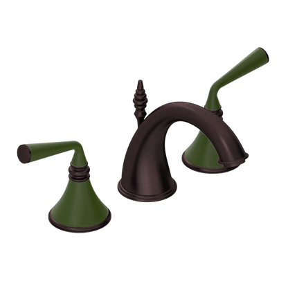 Rubinet Widespread Lav. Set. (less drain) Oil Rubbed Bronze