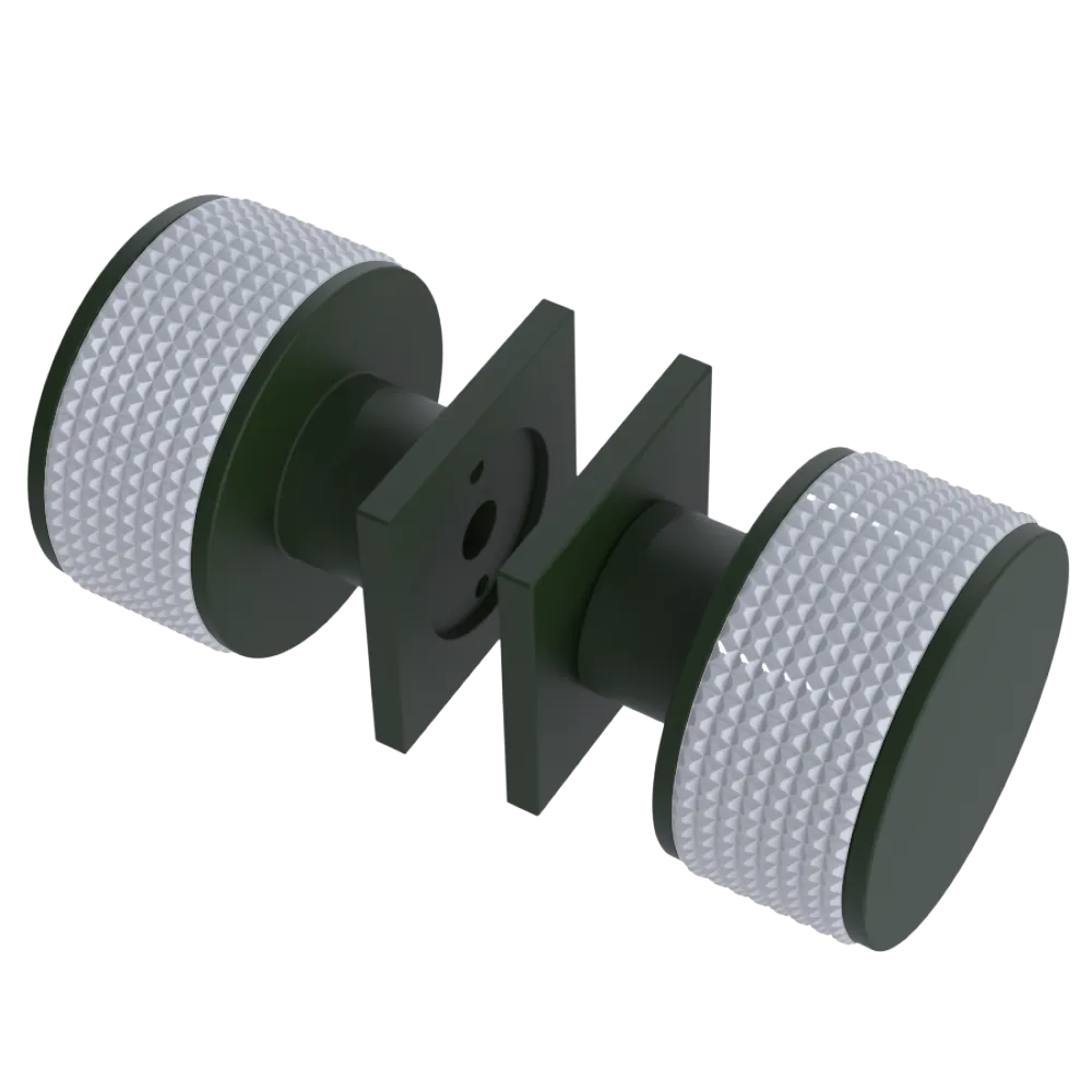 Rubinet Shower Door Knob (set) Green Envy