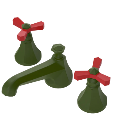 Rubinet Widespread Lav. Set. (less drain) Green Envy