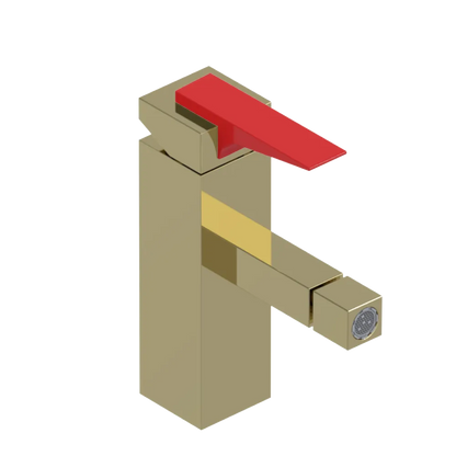 Rubinet Single Control Bidet Fitting (less drain) Gold