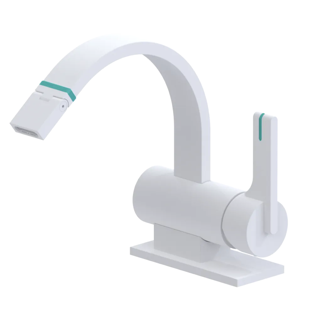 Rubinet Single Control Bidet Fitting (less drain) Matt White