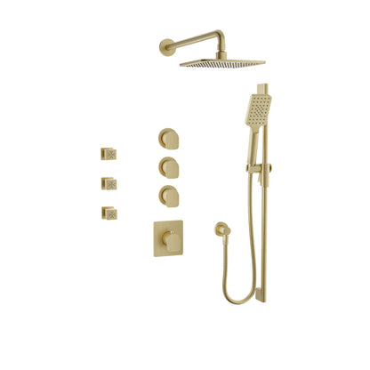 Baril Complete thermostatic shower kit