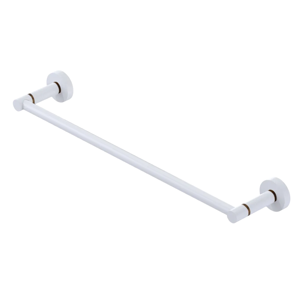 Rubinet Towel Bar 18" White