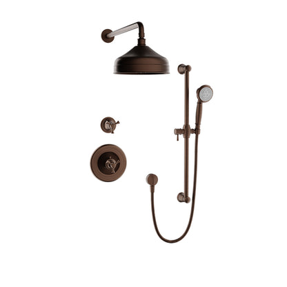 Baril Complete thermostatic shower kit