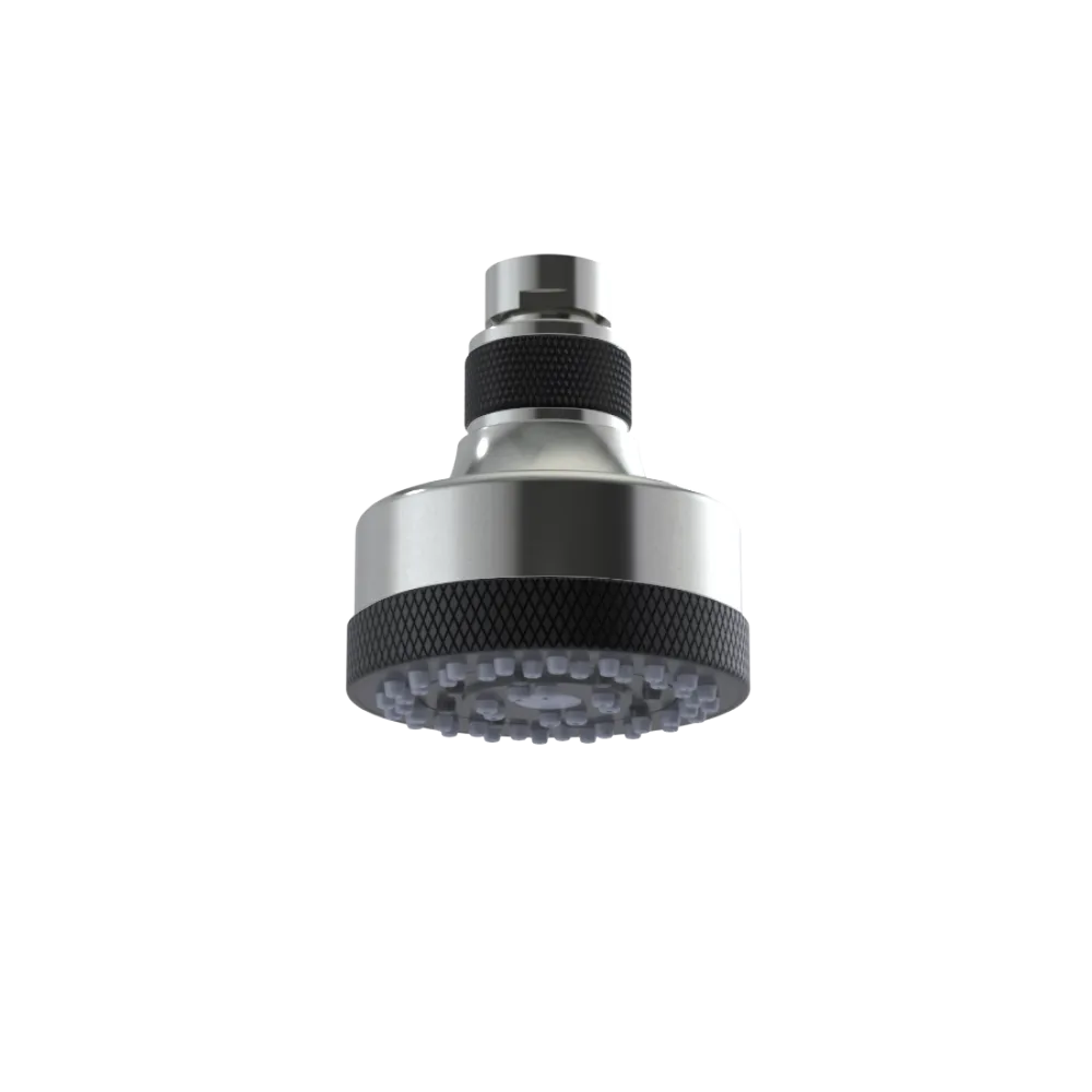 Rubinet 3 FUNCTION SHOWER HEAD Satin Nickel