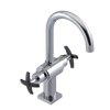 Rubinet Single Hole Dual Handle Lav. Set. (less drain) Chrome
