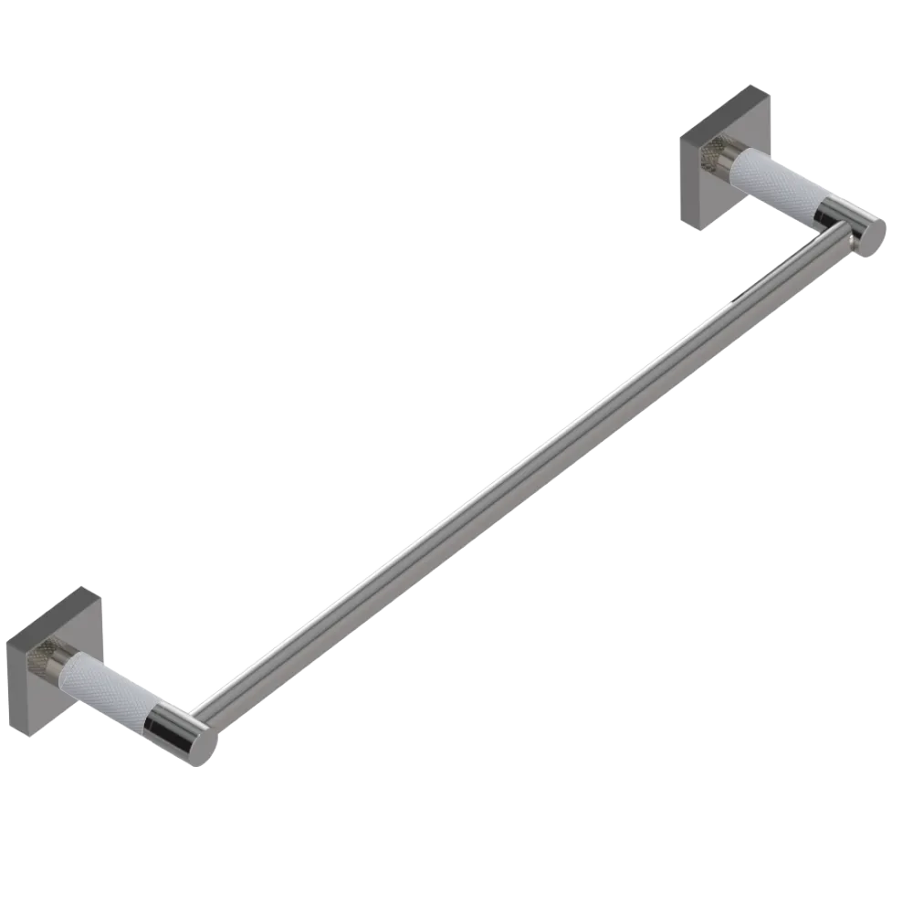 Rubinet 24" TOWEL BAR Polished Nickel