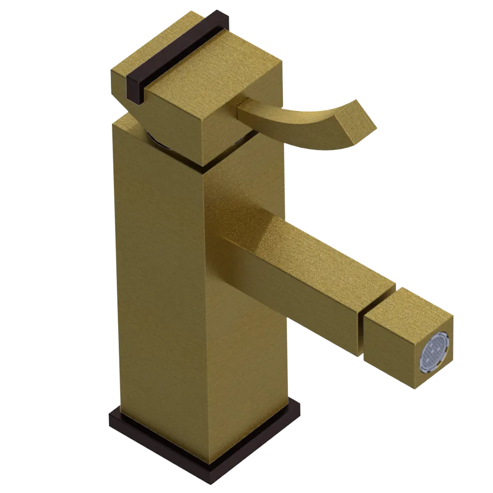 Rubinet Single Control Bidet Fitting (less drain) Antique Brass Matt