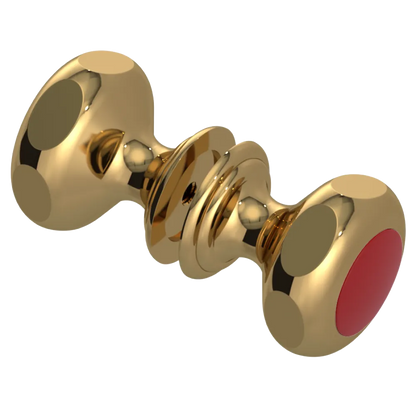 Rubinet Shower Door Knob (set) Gold