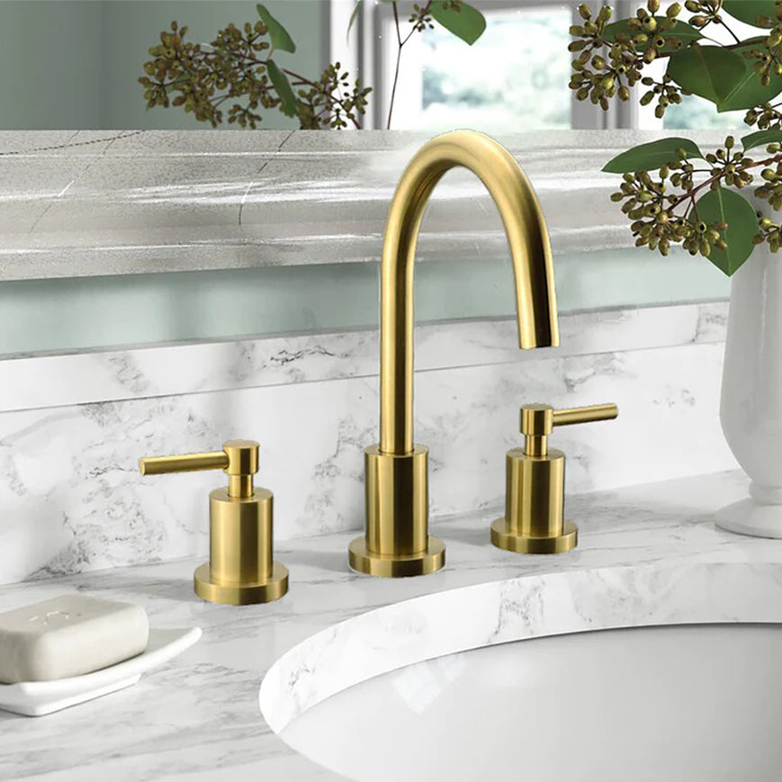 Elegante Widespread Bathroom Faucet F13104 - Golzar Home