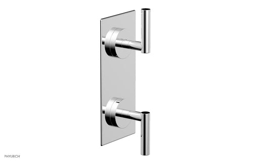 Phylrich TRANSITION - 3/4" Thermostatic Valve with Volume Control or Diverter, Lever Handles 4-013