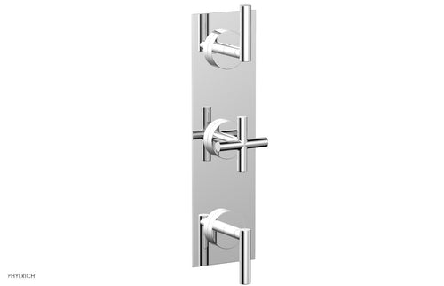 Phylrich TRANSITION - 3/4" Thermostatic Valve with Two Volume Control, Lever Handles 4-030