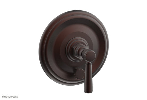Phylrich HEX TRADITIONAL Pressure Balance Shower Plate with Diverter and Handle Trim Set 4-096