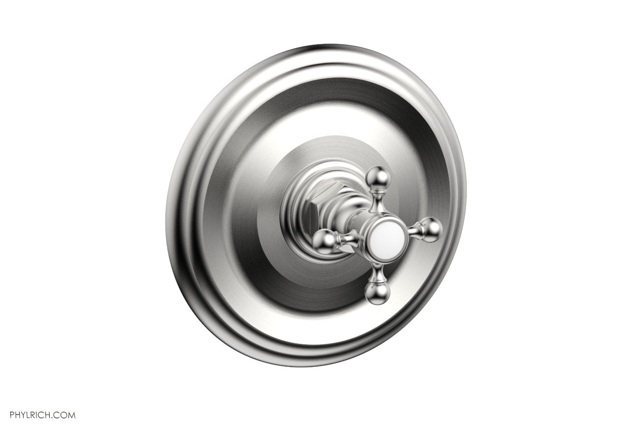 Phylrich HEX TRADITIONAL 1/2" Mini Thermostatic Shower Trim 4-097
