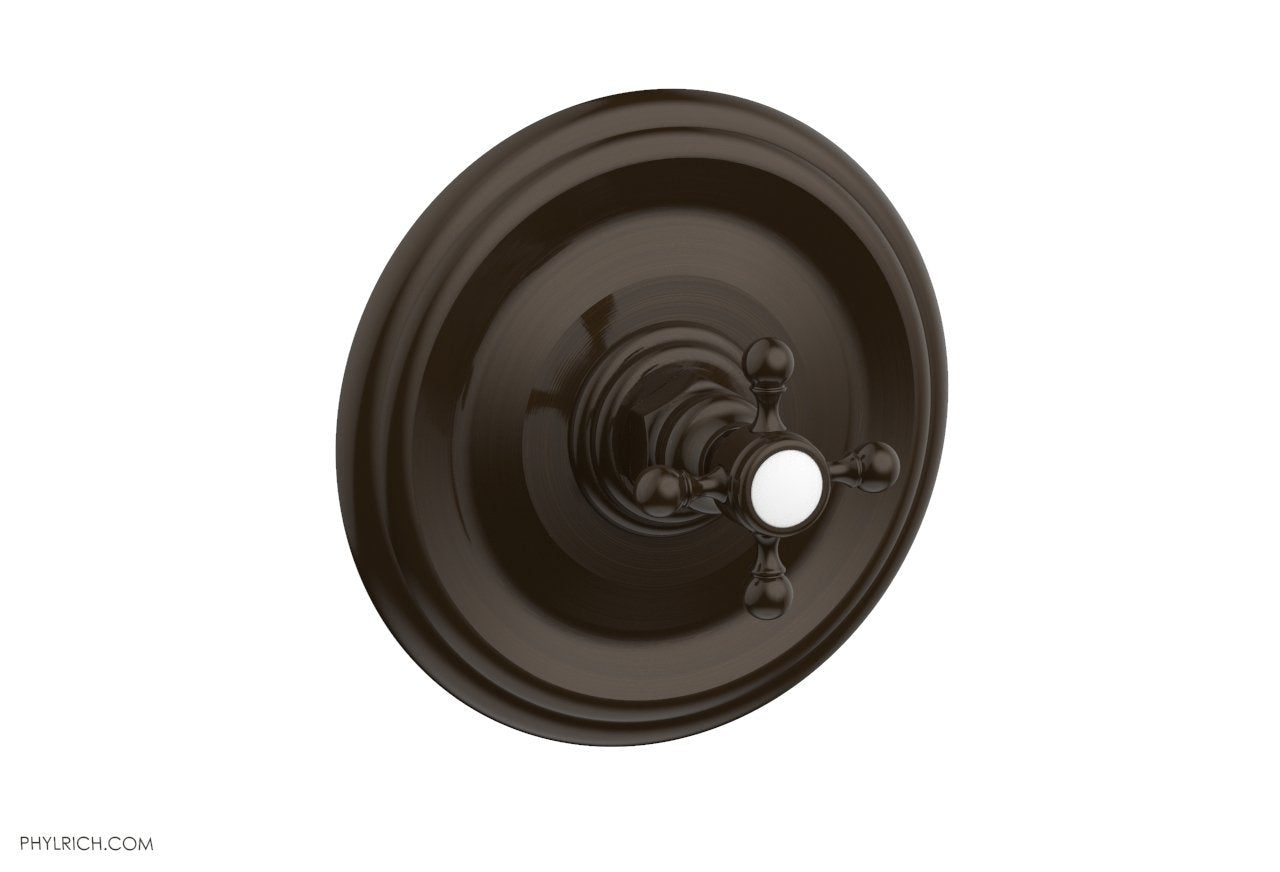 Phylrich HEX TRADITIONAL 1/2" Mini Thermostatic Shower Trim 4-097