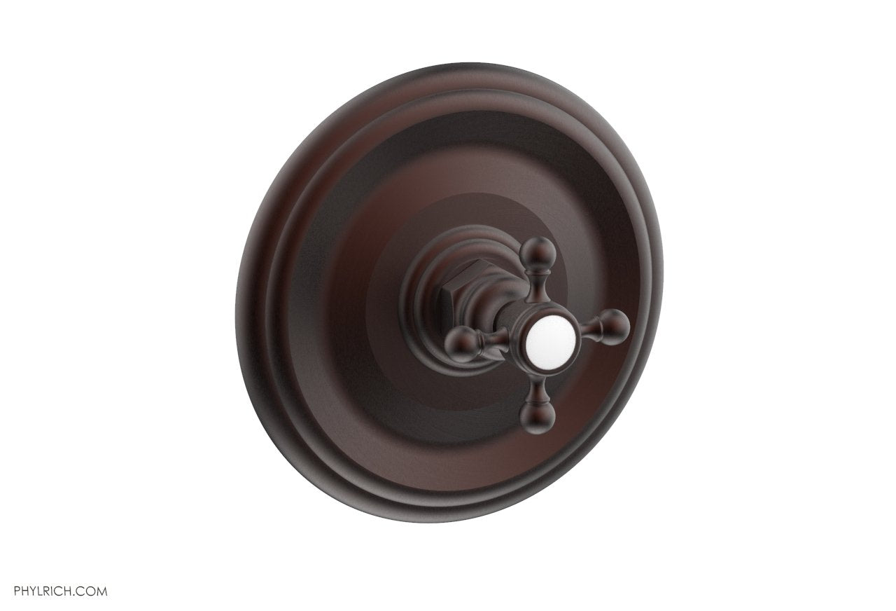 Phylrich HEX TRADITIONAL 1/2" Mini Thermostatic Shower Trim 4-097