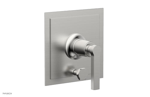 Phylrich HEX MODERN Pressure Balance Shower Plate with Diverter and Handle Trim Set 4-102