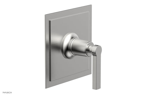 Phylrich HEX MODERN Pressure Balance Shower Plate & Lever Handle Trim 4-104