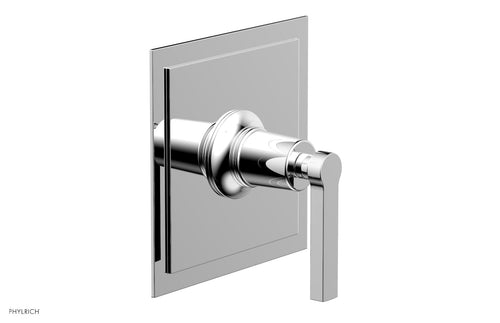 Phylrich HEX MODERN Pressure Balance Shower Plate & Lever Handle Trim 4-104