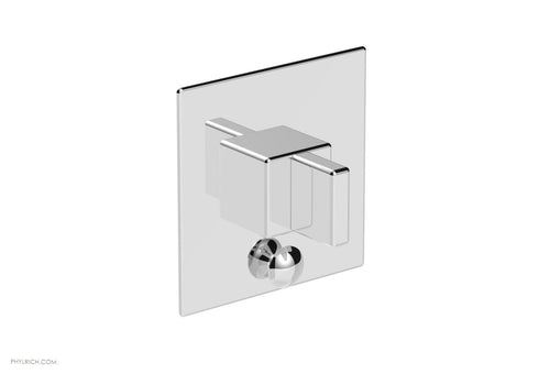 Phylrich MIX Pressure Balance Shower Plate with Diverter and Handle Trim Set - Blade Handle 4-107
