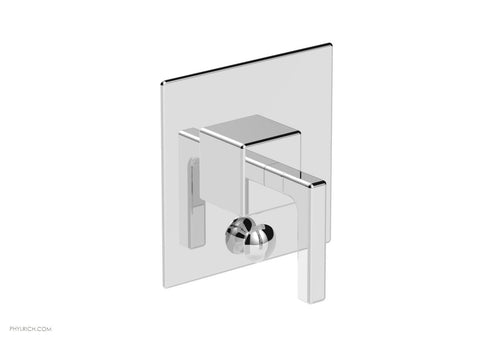 Phylrich MIX Pressure Balance Shower Plate with Diverter and Handle Trim Set - Lever Handle 4-108