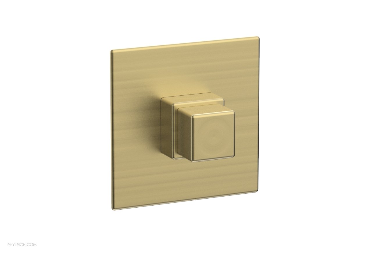 Phylrich MIX 1/2" Thermostatic Trim - Cube Handle 4-114