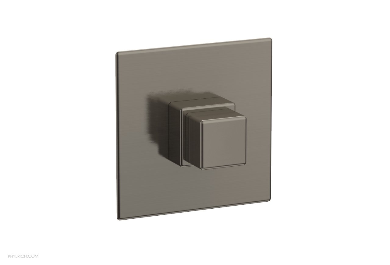 Phylrich MIX 1/2" Thermostatic Trim - Cube Handle 4-114
