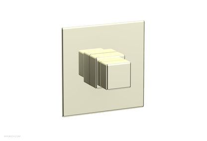 Phylrich MIX 1/2" Thermostatic Trim - Cube Handle 4-114