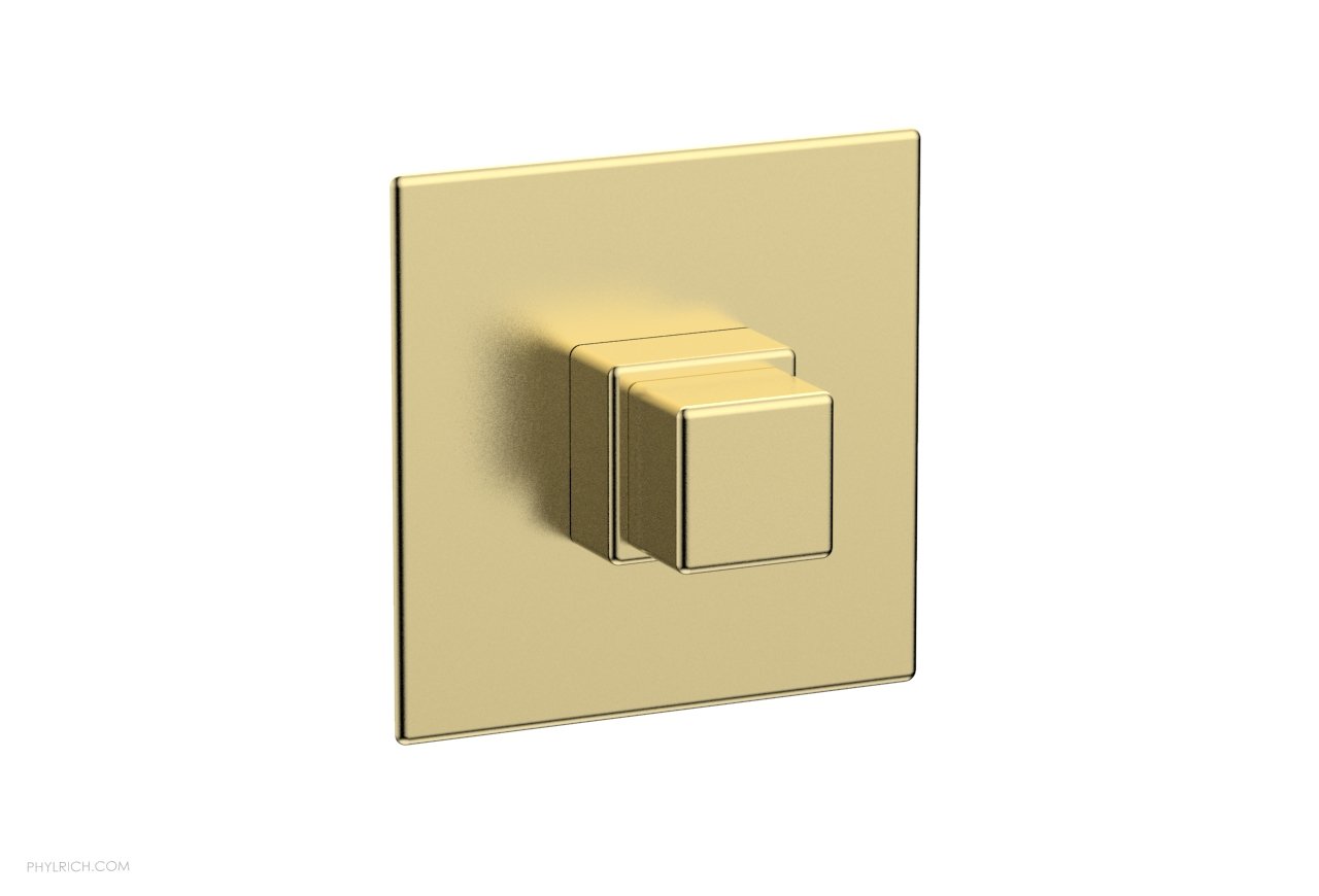 Phylrich MIX 1/2" Thermostatic Trim - Cube Handle 4-114