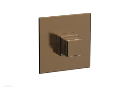 Phylrich MIX 1/2" Thermostatic Trim - Cube Handle 4-114