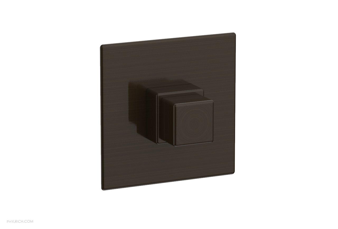 Phylrich MIX 1/2" Thermostatic Trim - Cube Handle 4-114