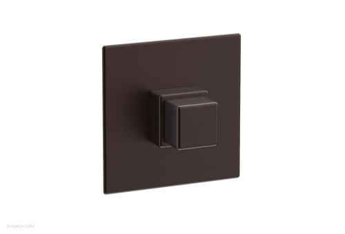 Phylrich MIX 1/2" Thermostatic Trim - Cube Handle 4-114
