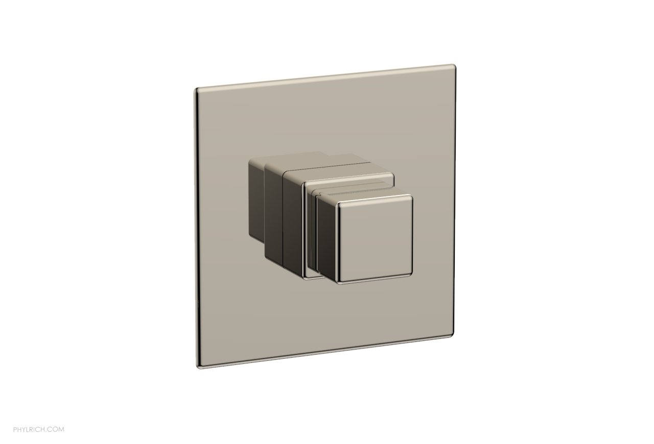 Phylrich MIX 1/2" Thermostatic Trim - Cube Handle 4-114