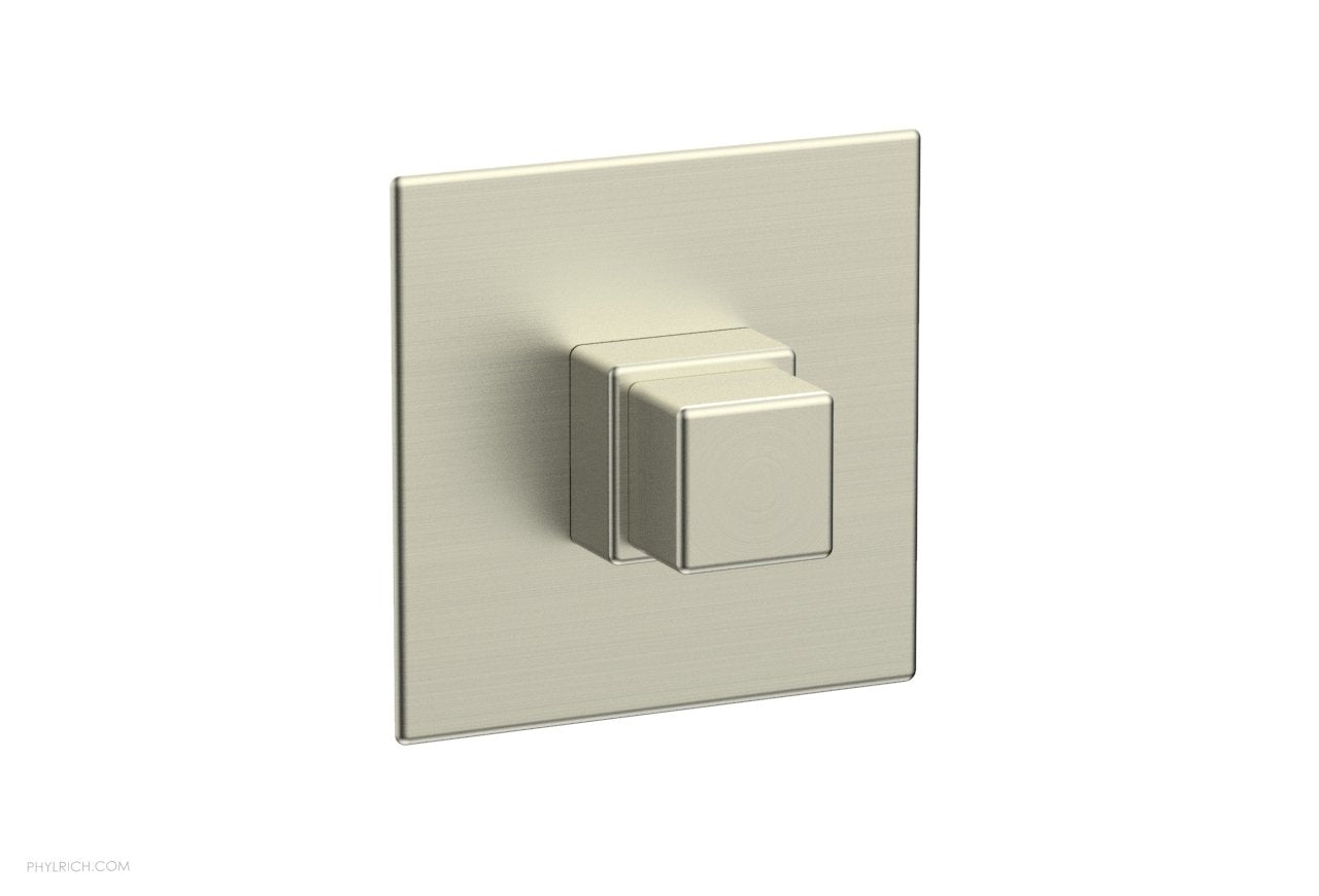 Phylrich MIX 1/2" Thermostatic Trim - Cube Handle 4-114