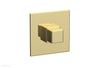 Phylrich MIX 1/2" Thermostatic Trim - Cube Handle 4-114