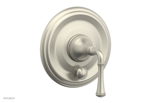 Phylrich COINED Pressure Balance Shower Plate with Diverter and Handle Trim Set 4-134