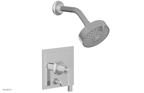 Phylrich HEX MODERN Pressure Balance Shower and Diverter Set Lever Handle (Less Spout) 4-154