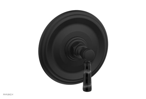 Phylrich HEX TRADITIONAL Shower Trim with Marble Lever Handle 4-156