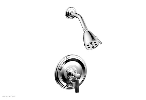 Phylrich HEX TRADITIONAL Pressure Balance Shower and Diverter Set (Less Spout) 4-160