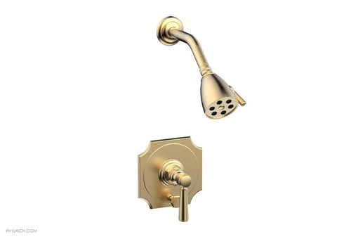 Phylrich HENRI Pressure Balance Shower and Diverter Set - Lever Handle (Less Spout) 4-162