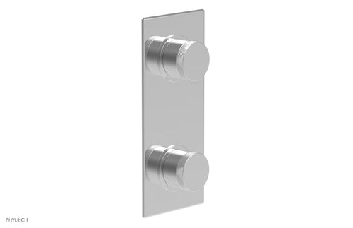 Phylrich BASIC II 1/2" Mini Thermostatic Valve with Volume Control or Diverter 4-168