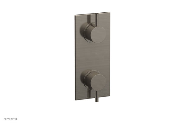 Phylrich BASIC II 1/2" Mini Thermostatic Valve with Volume Control or Diverter 4-171