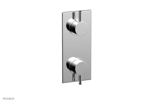 Phylrich BASIC II 1/2" Mini Thermostatic Valve with Volume Control or Diverter 4-171