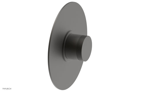 Phylrich BASIC II 3/4" Thermostatic Round Shower Trim Knurled Handle 4-180