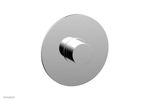 Phylrich BASIC II 3/4" Thermostatic Round Shower Trim Smooth Handle 4-181
