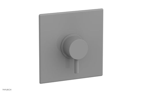 Phylrich BASIC II 3/4" Thermostatic Square Shower Trim, Lever Handle 4-187