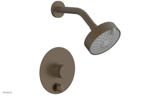 Phylrich BASIC II Pressure Balance Shower and Diverter Set (Less Spout) 4-188